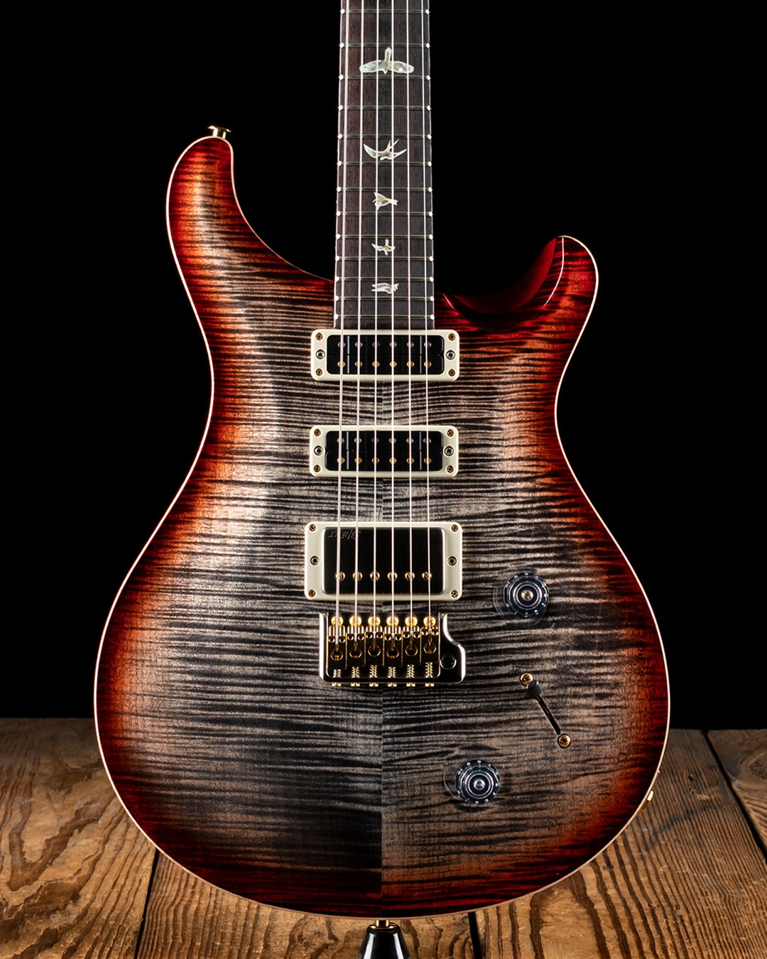 Prs Studio (10 Top) - Charcoal Cherry Burst