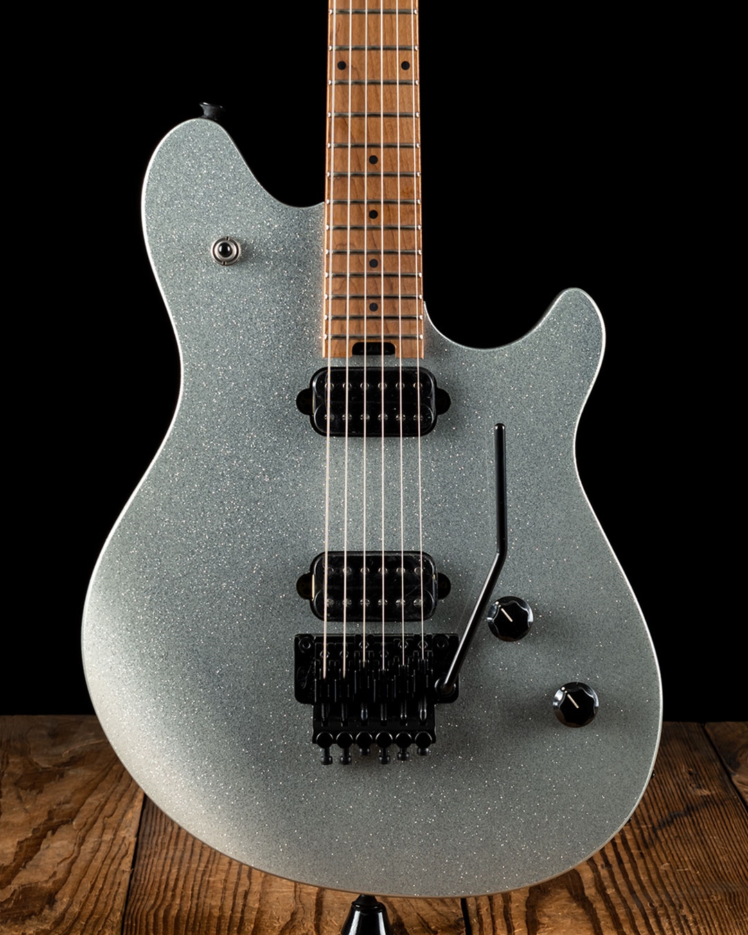 evh wolfgang silver sparkle