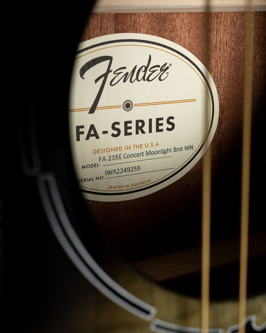 Fender FA-235E Concert - Moonlight Burst