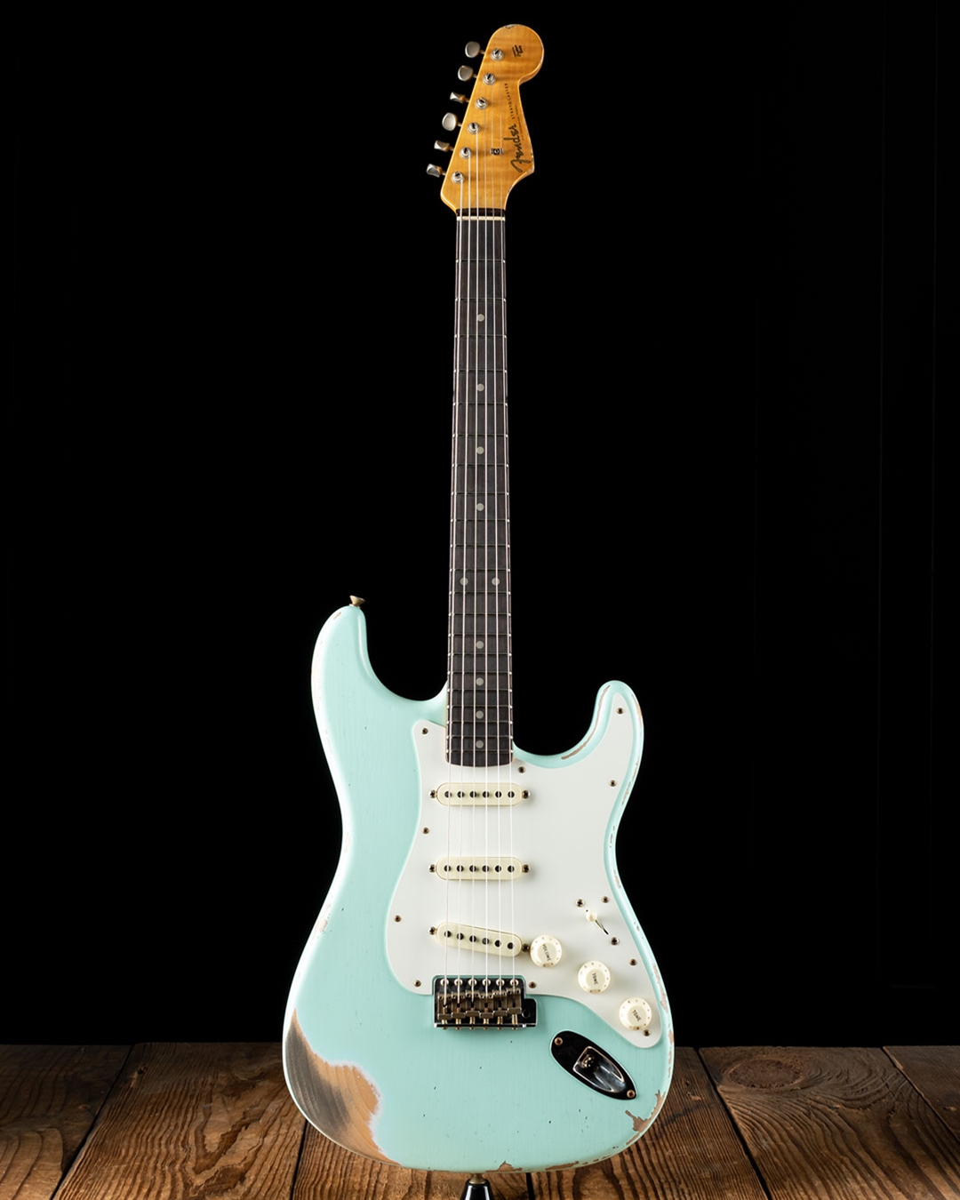 Fender Custom Shop 1959 Heavy Relic Stratocaster - Aged Surf Green