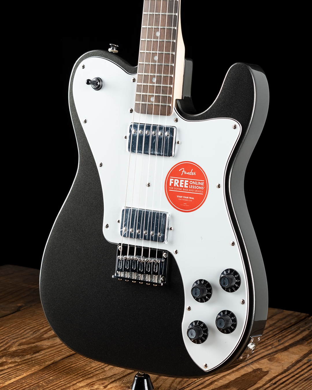 Squier Affinity Series Telecaster Deluxe - Charcoal Frost Metallic