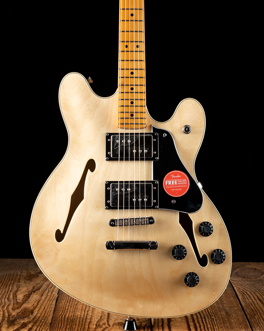 squier starcaster natural