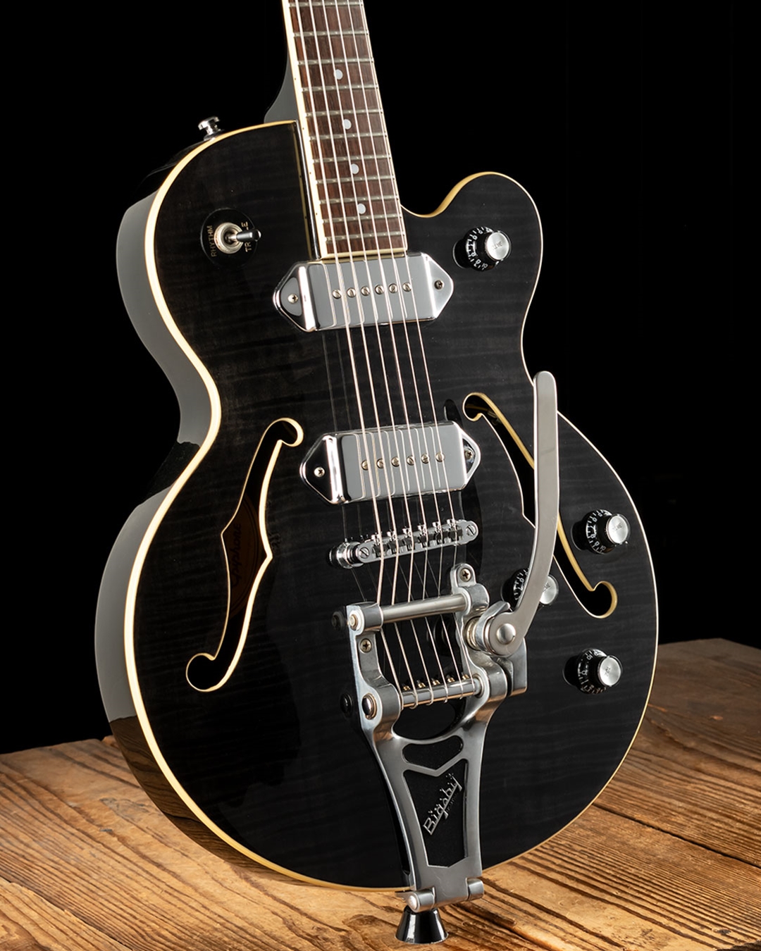 Epiphone wildkat black deals royale