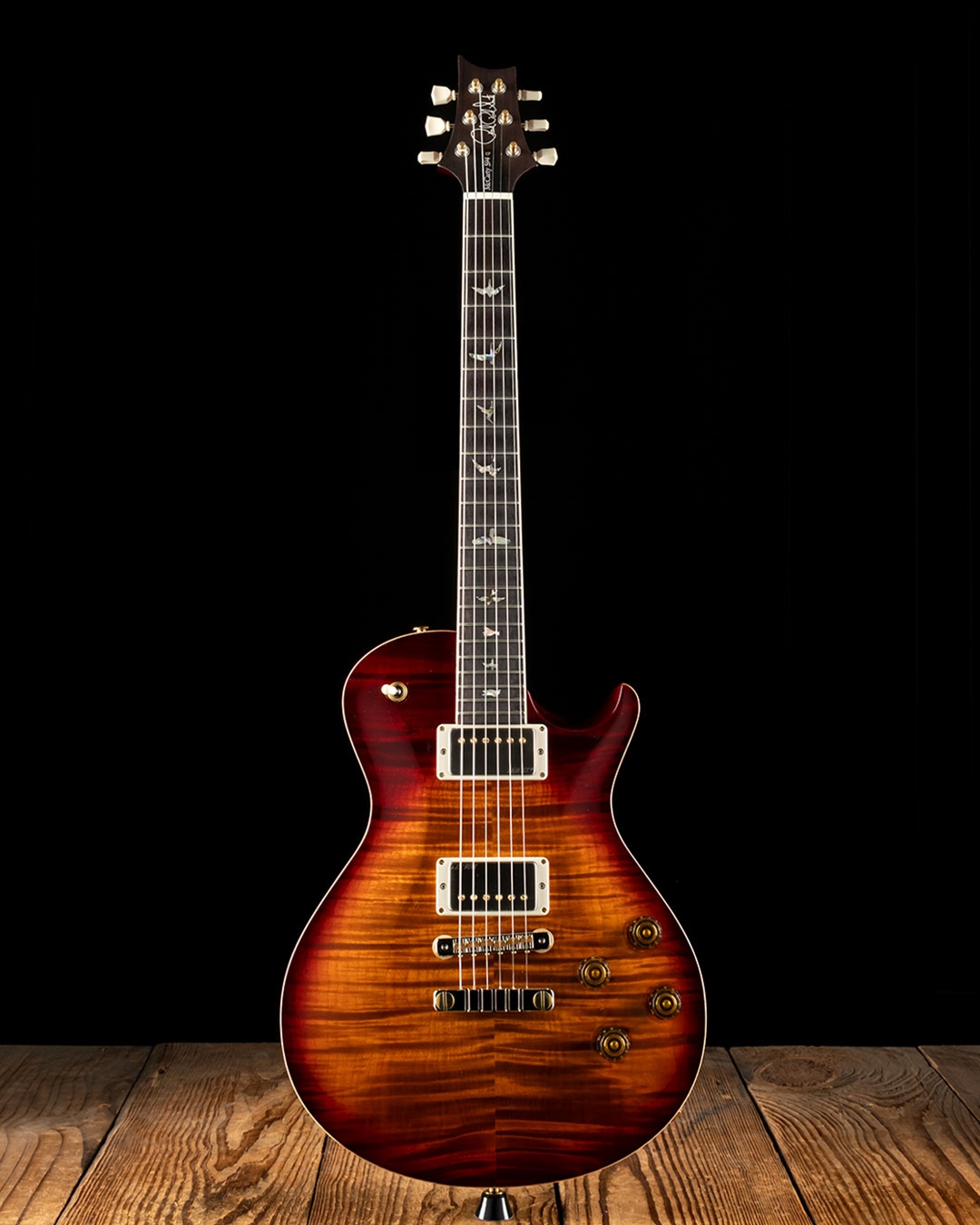 PRS McCarty 594 Singlecut (10 Top) - Dark Cherry Burst