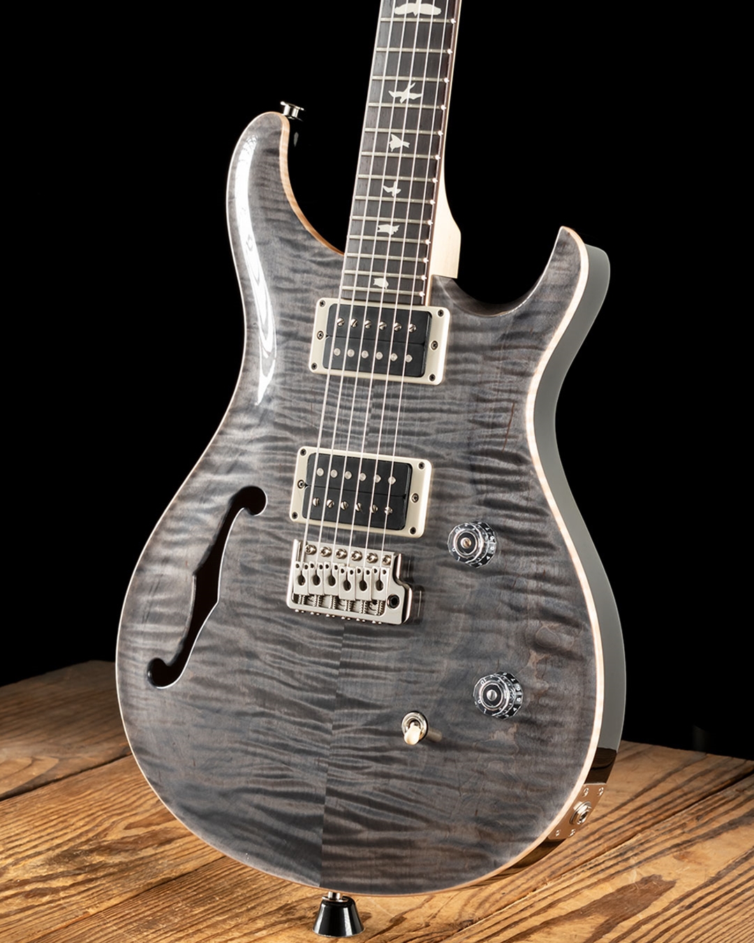 PRS CE 24 Semi-Hollow - Faded Gray Black