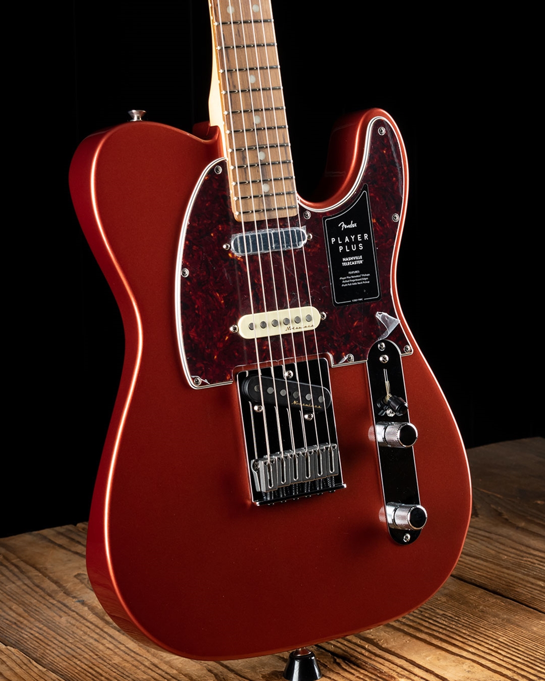 Fender Player Plus Nashville Telecaster - Aged Candy Apple Red