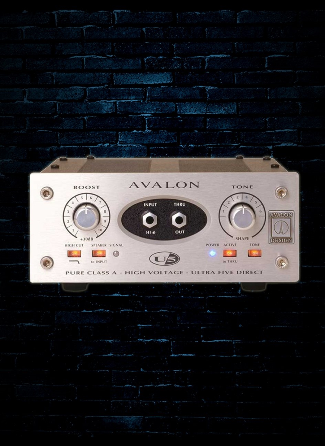 Avalon U5 Mono Instrument DI Preamp