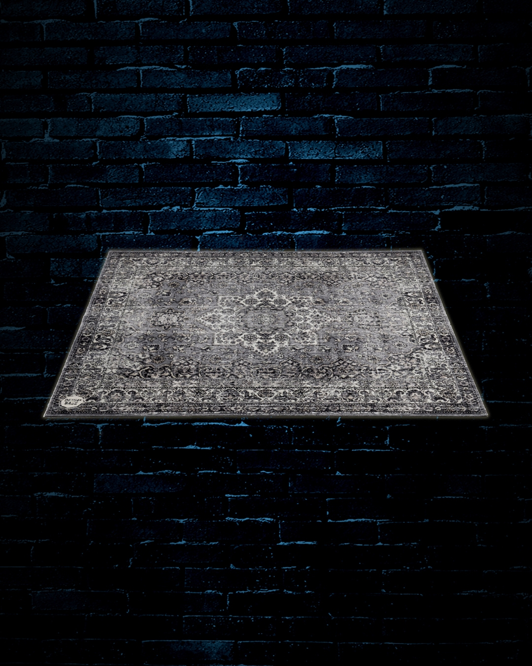 Heavy-Duty Hallway Runner Grey