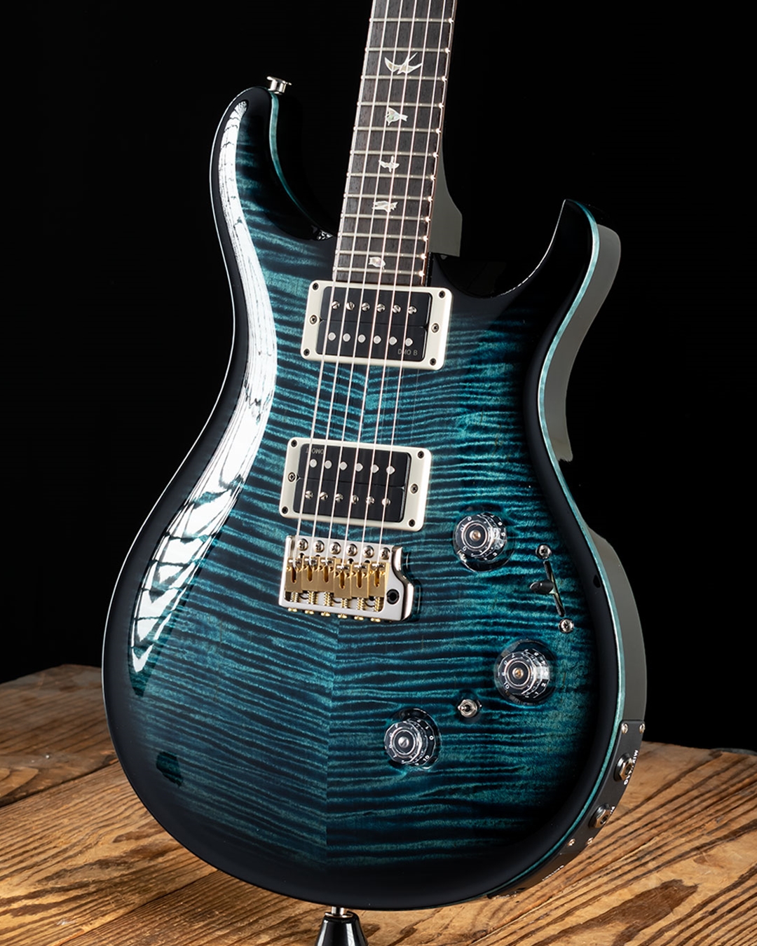 PRS Custom 24 Piezo - Cobalt Smokeburst