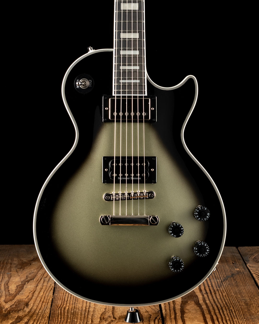 Epiphone Adam Jones Les Paul Custom Art Antique Silverburst