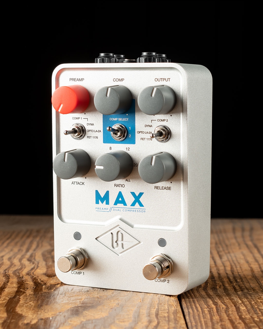 ギター UAFX MAX Preamp & Dual Compressor Universal Audio UAFX Max Preamp & Dual Comp. – United States