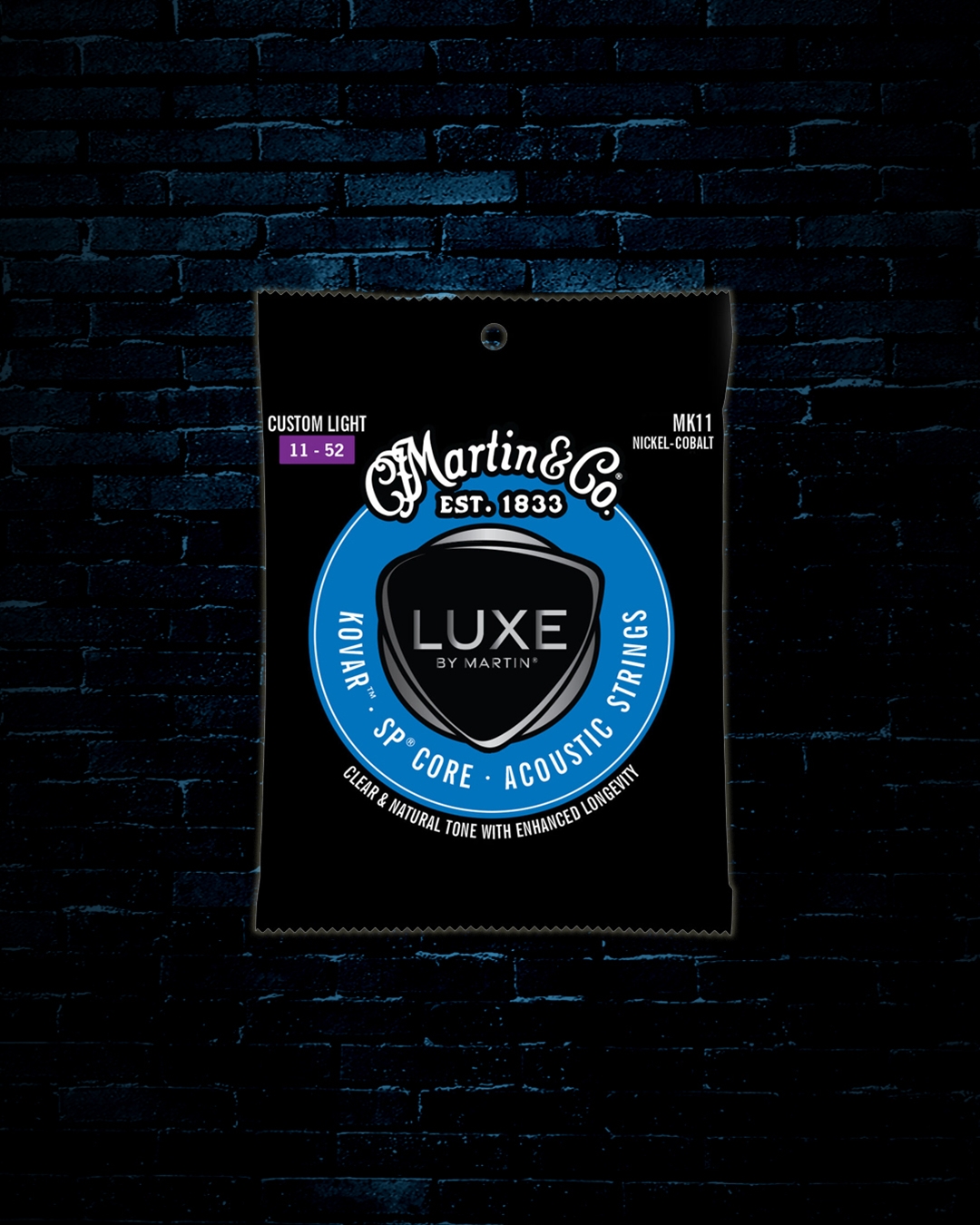 Luxe By Martin Kovar SP Acoustic Strings - Custom Light (11-52)