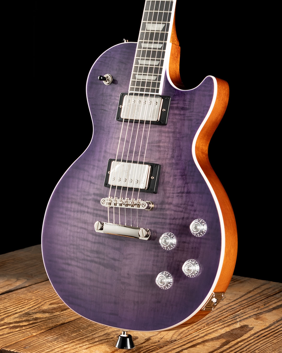 【極美品】Epiphone Les Paul Standard Purple Epiphone Modern Figured Les Paul And SG: New Finishes