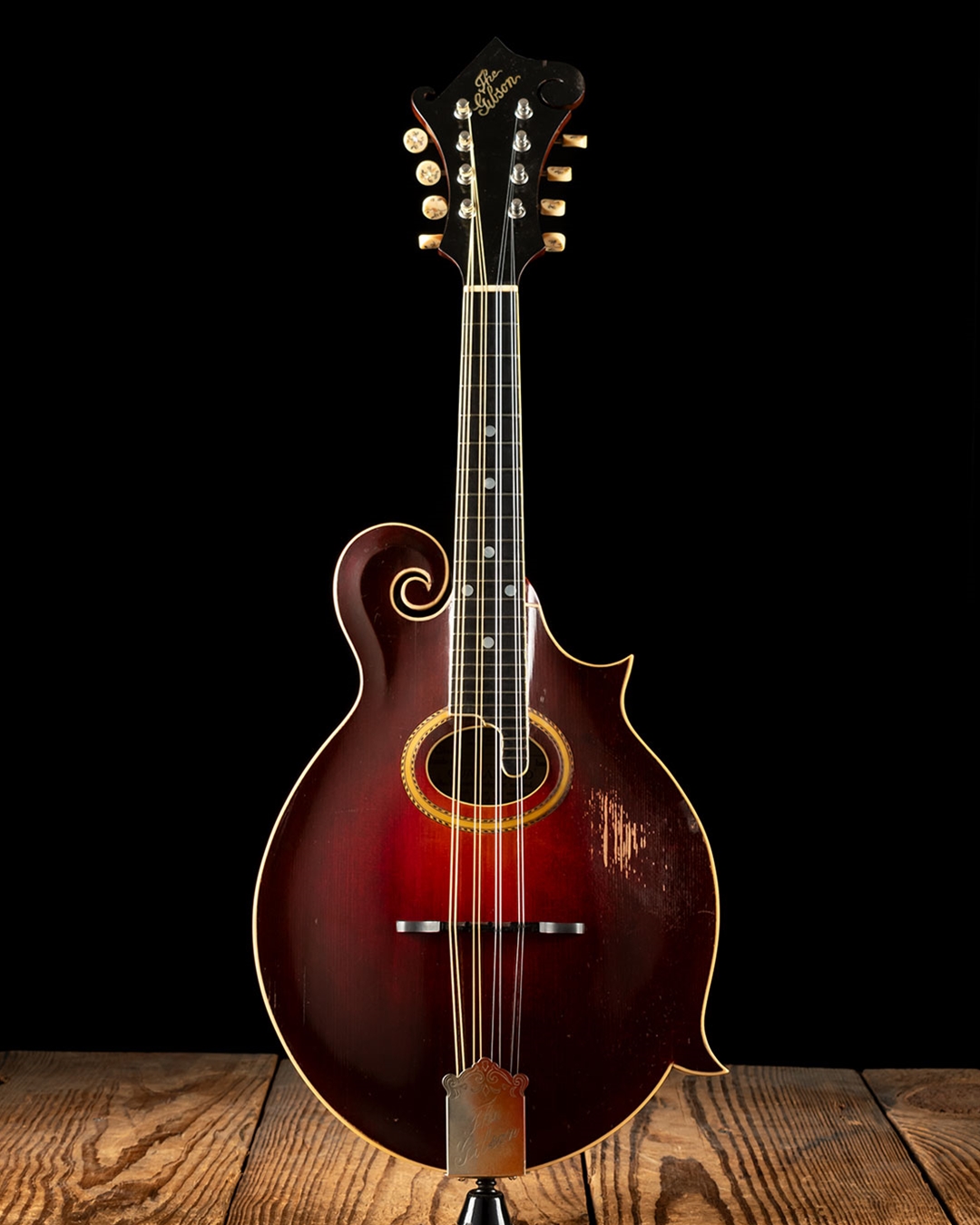 Classic Sunburst F-Style Mandolin Miniature Replica Collectible