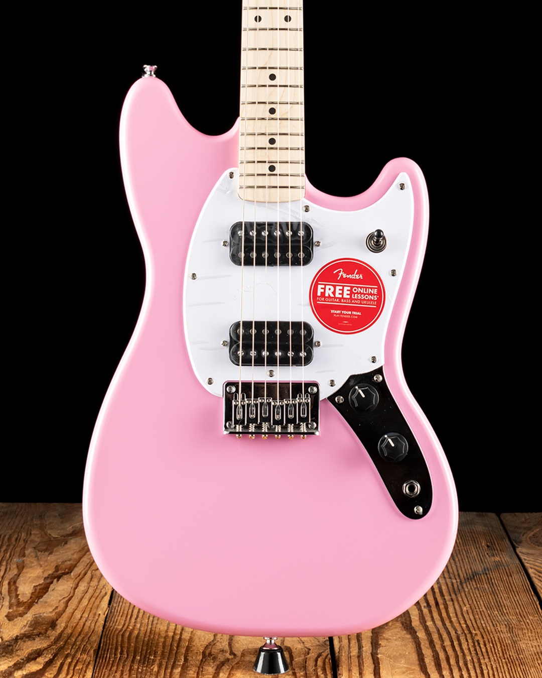 Squier Sonic Mustang HH - Flash Pink