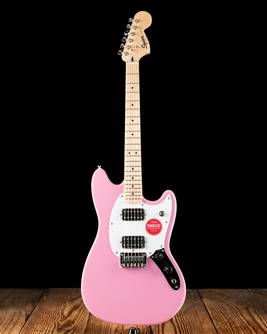 Squier Sonic Mustang HH - Flash Pink