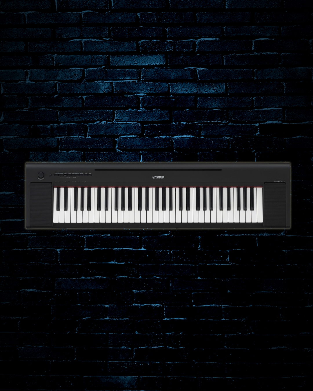 NP-15B PIAGGERO 61-KEY PORTABLE PIANO-STYLE KEYBOARD BLACK