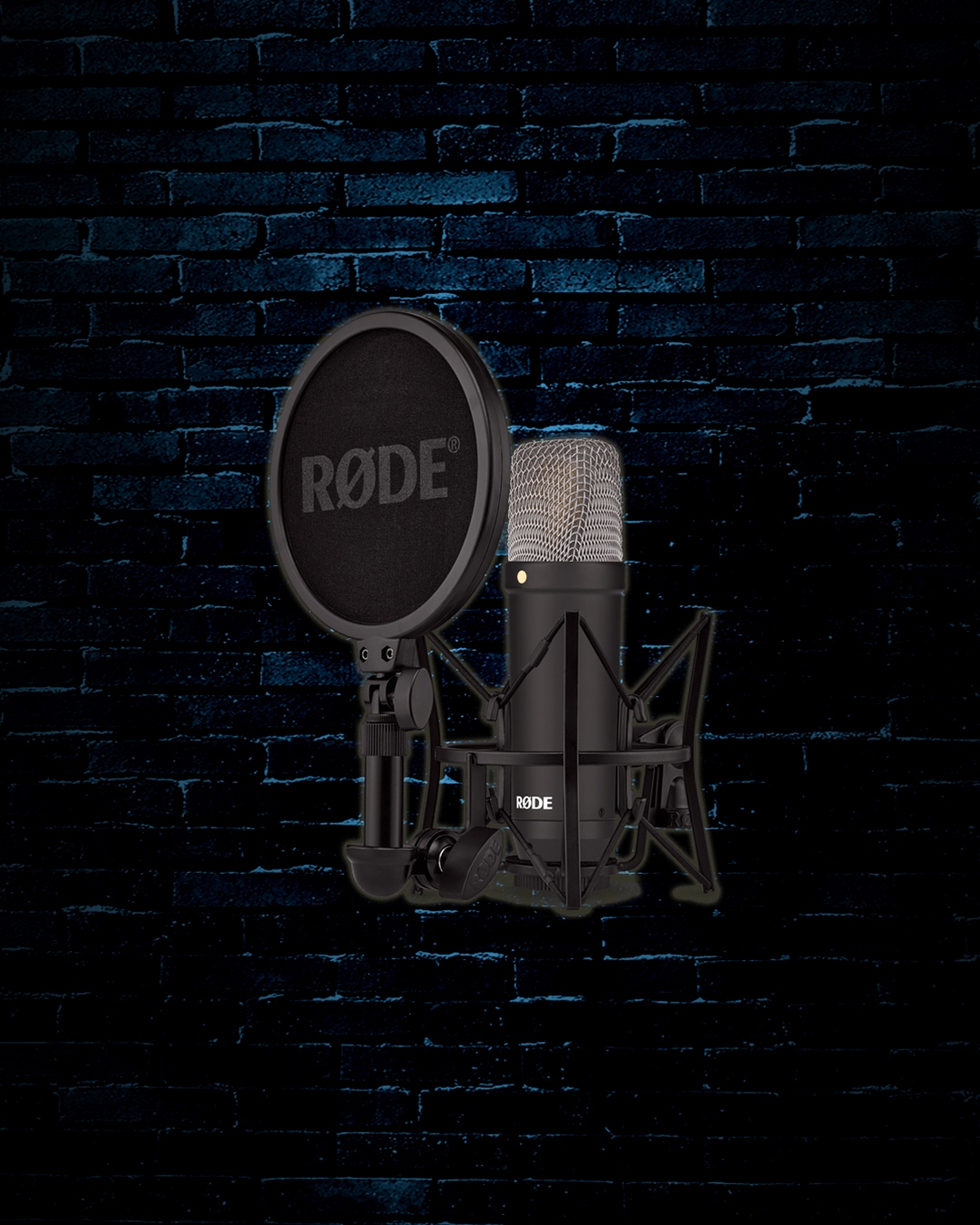 Rode NT1 Signature Series Condenser Microphone with Stand - Black