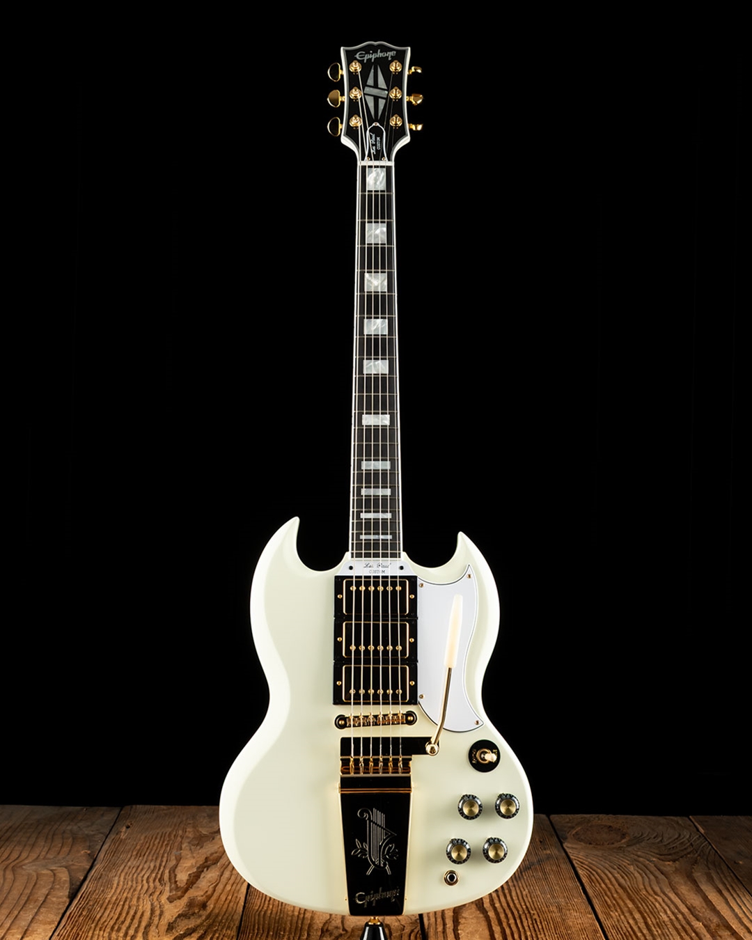 Epiphone 1963 SG Custom With Maestro - Classic White Epiphone 1963 SG Custom With Maestro - Classic White