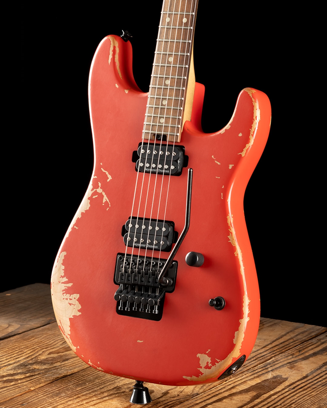 Charvel Pro-Mod Relic San Dimas Style 1 HH FR PF - Weathered Orange