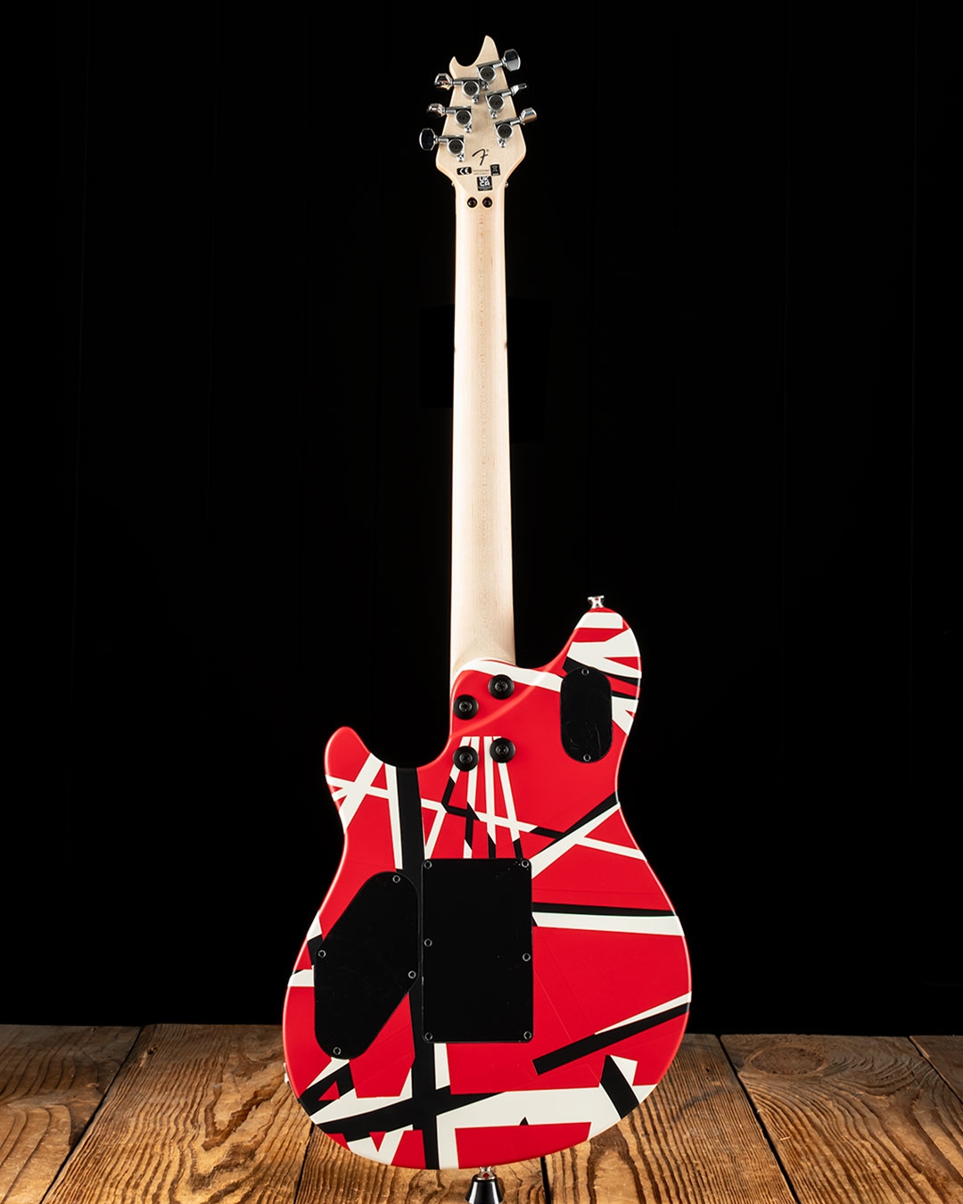 EVH Wolfgang Special Striped - Red, Black, & White