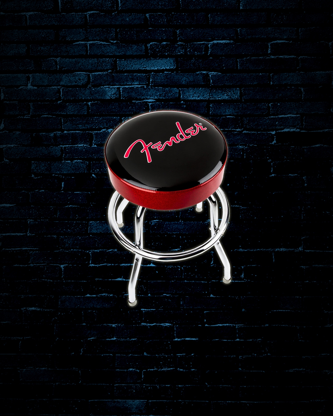 Fender Red Sparkle Logo 24