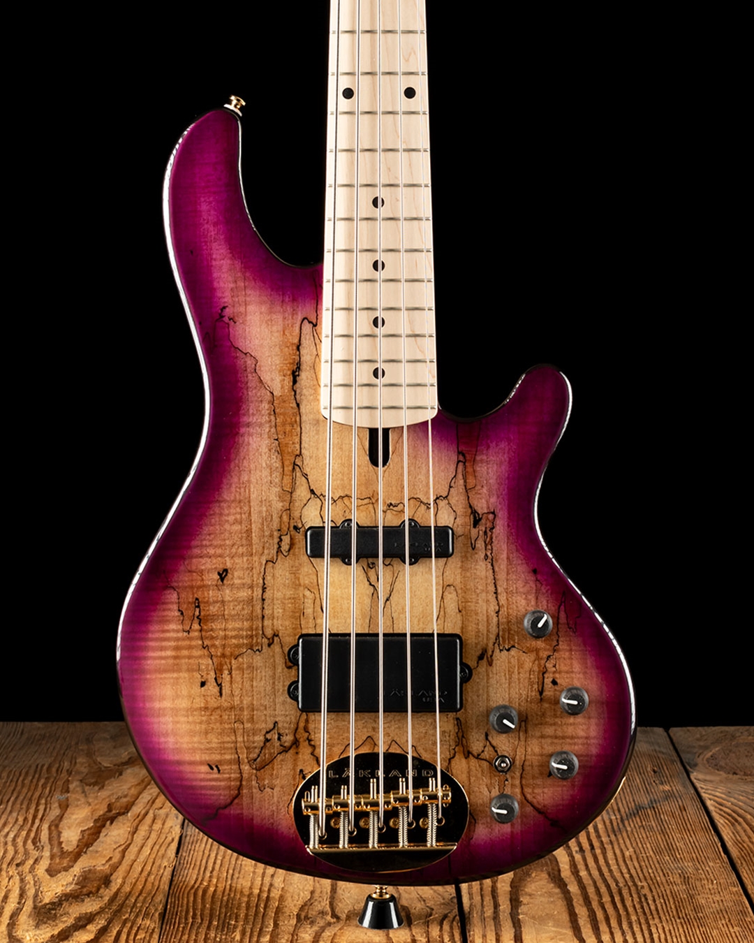 Lakland Skyline 55-02 Deluxe - Spalt Violet Burst