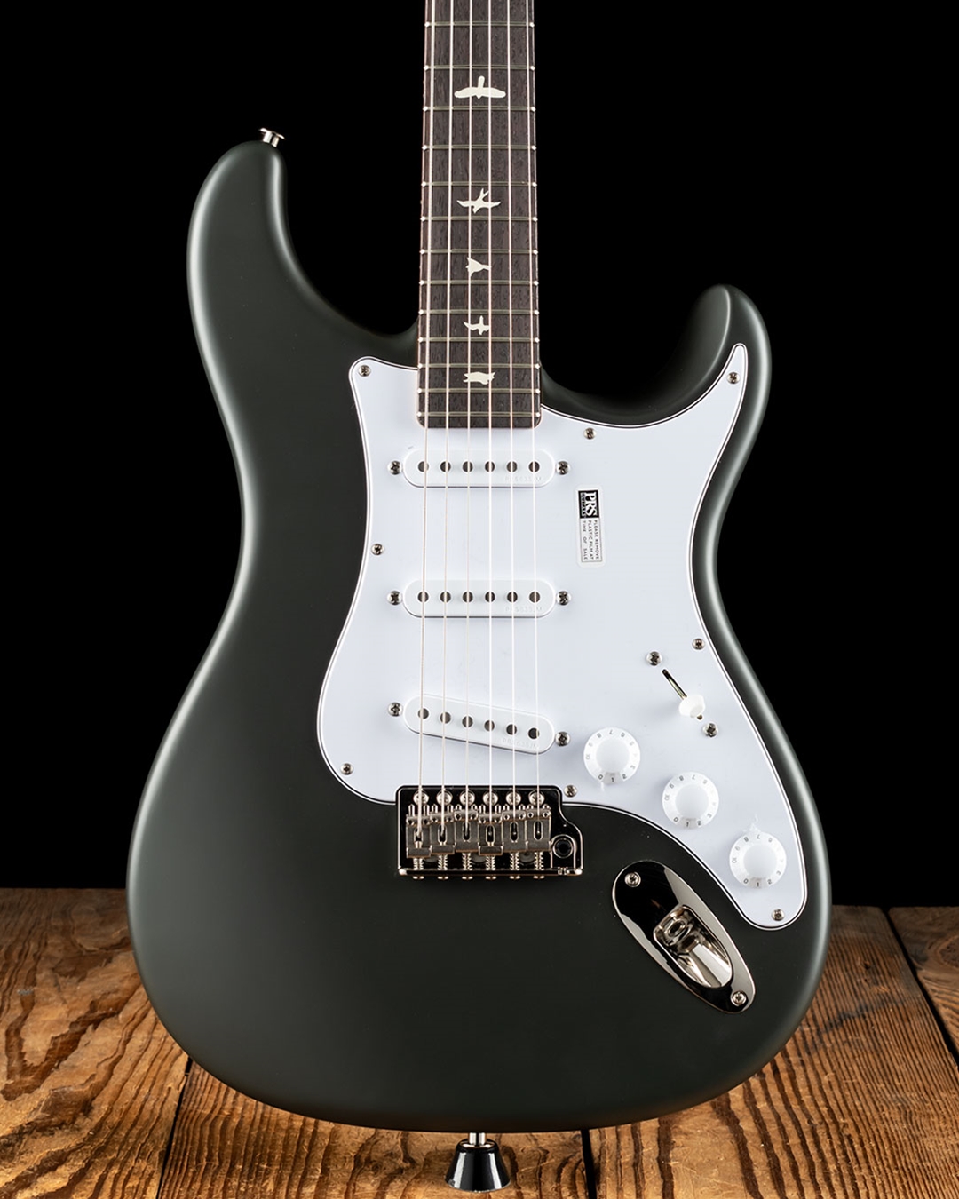 PRS Silver Sky Rosewood - Faded Black Tee Satin