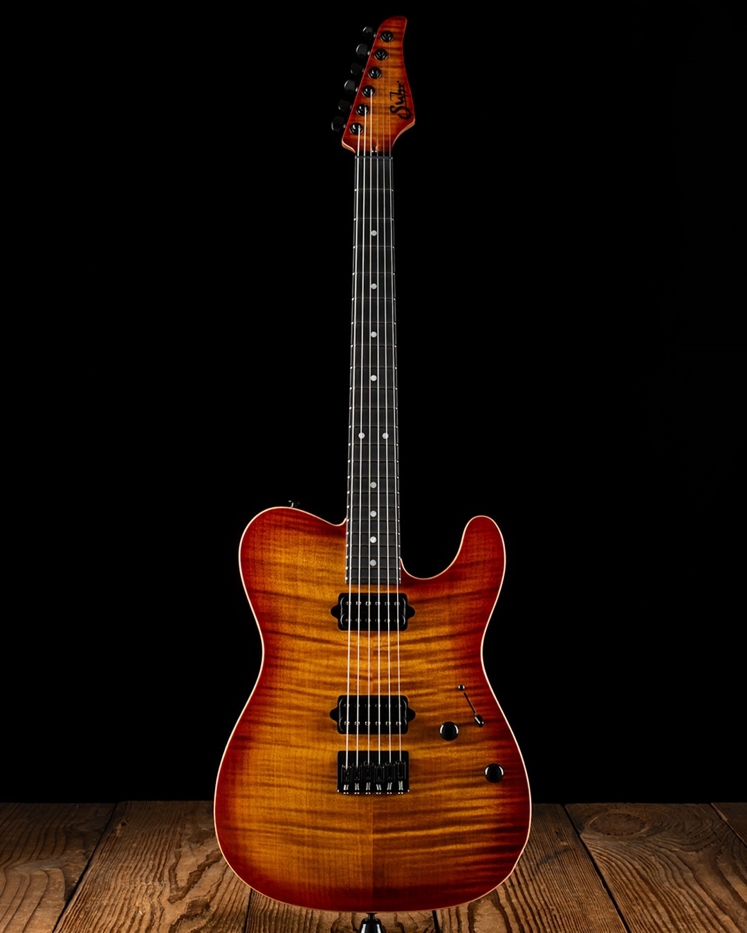 【レア新品同様】5A Suhr Classic T Custom CSW Suhr Custom Classic T Flame Maple/Mahogany - Copperhead Burst