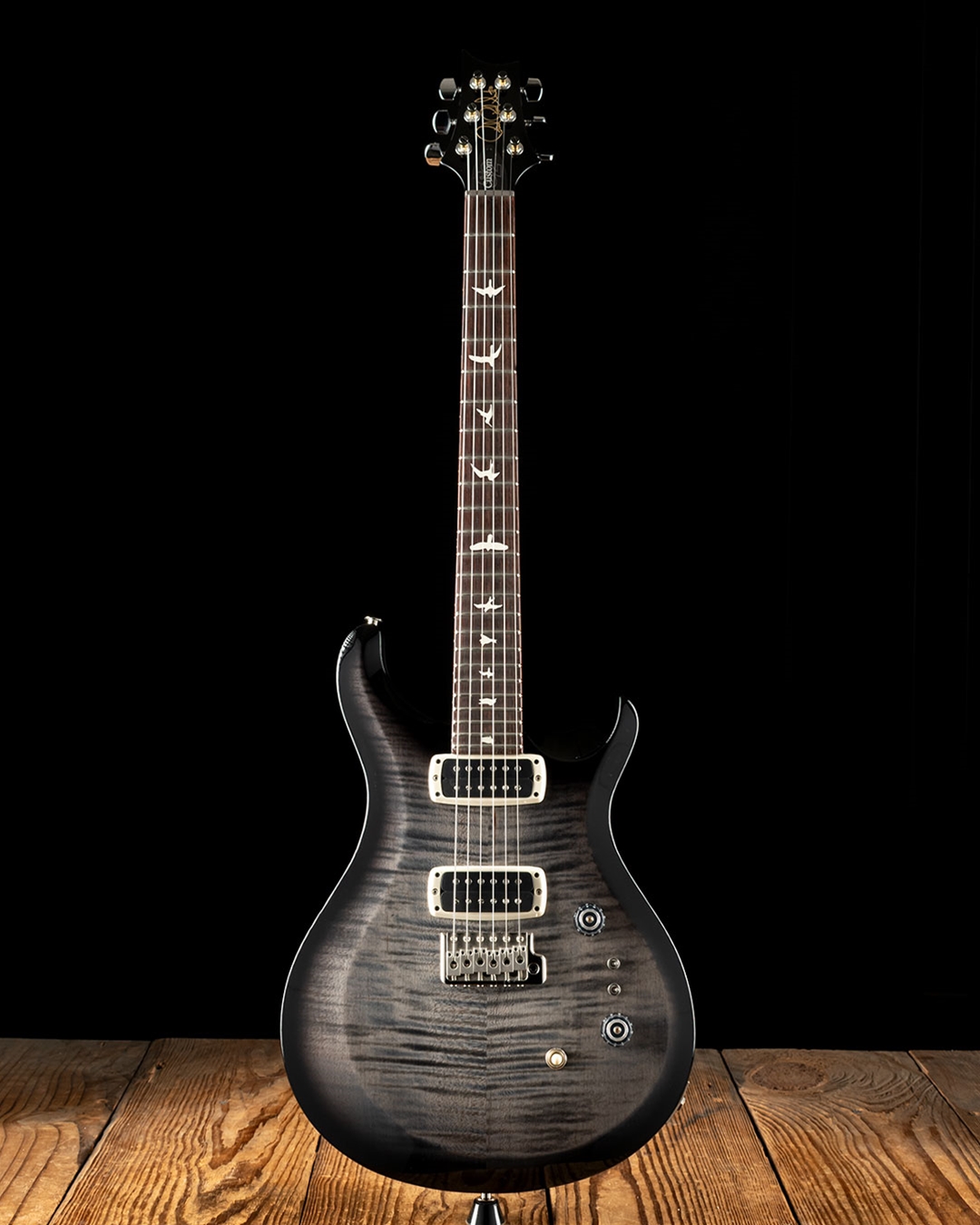 PRS S2 Custom 24-08 - Faded Gray Black Burst