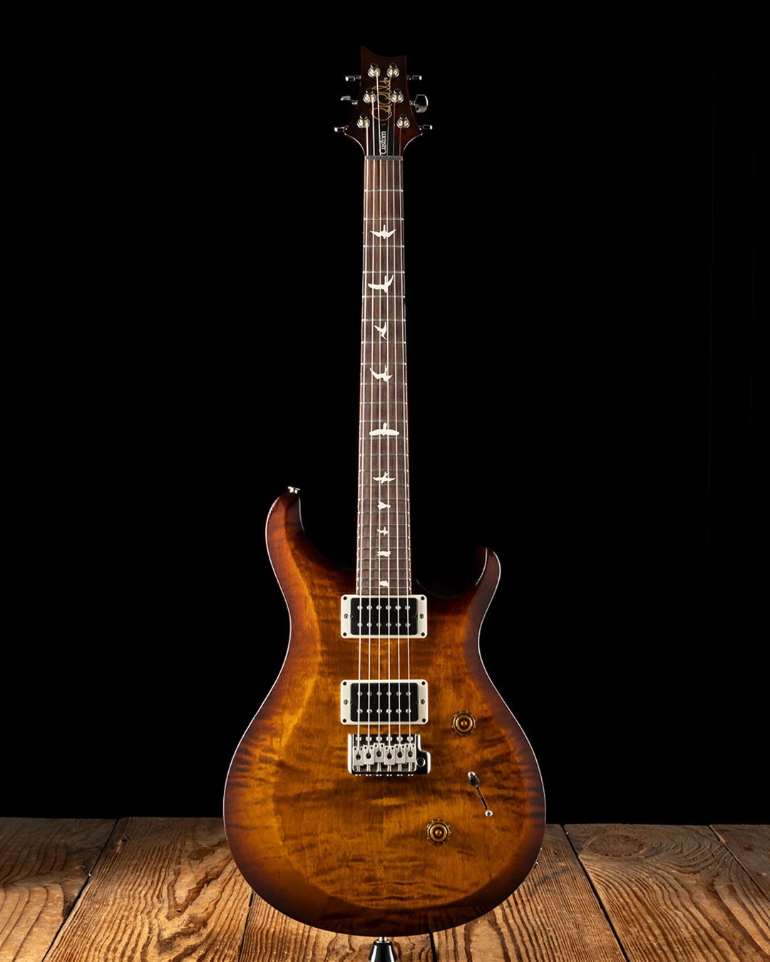 PRS S2 Custom 24 - Black Amber