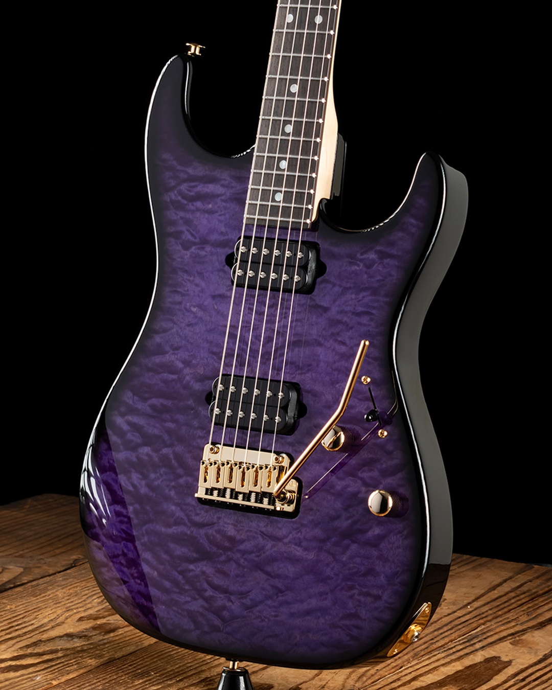 Suhr Limited Edition Standard Thin Burst - Trans Purple