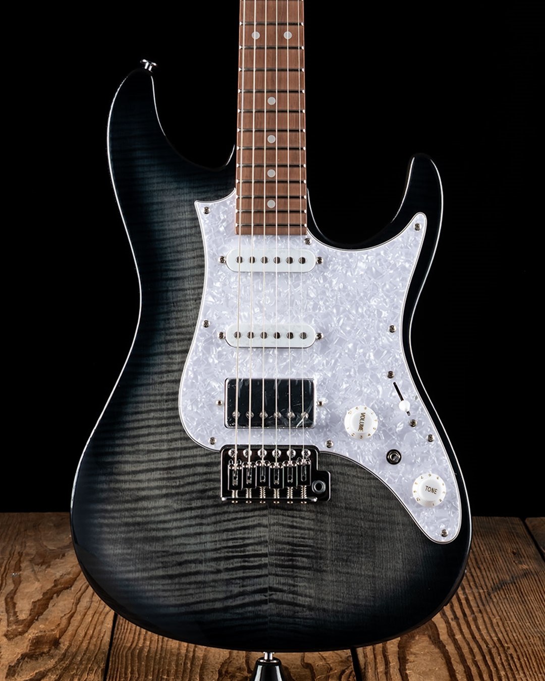 Ibanez AZ22S1F AZ Standard - Transparent Black Sunburst