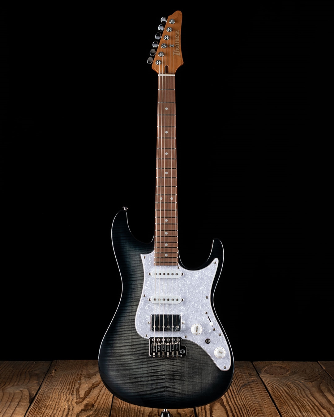 Ibanez AZ22S1F AZ Standard - Transparent Black Sunburst