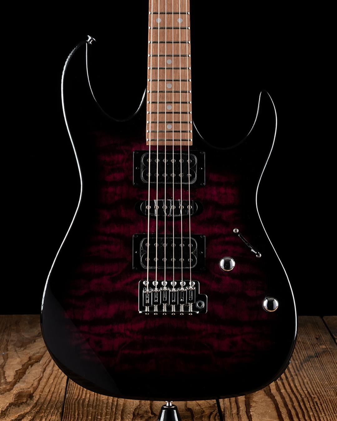 Ibanez GRX70QA RG Gio - Transparent Violet Sunburst