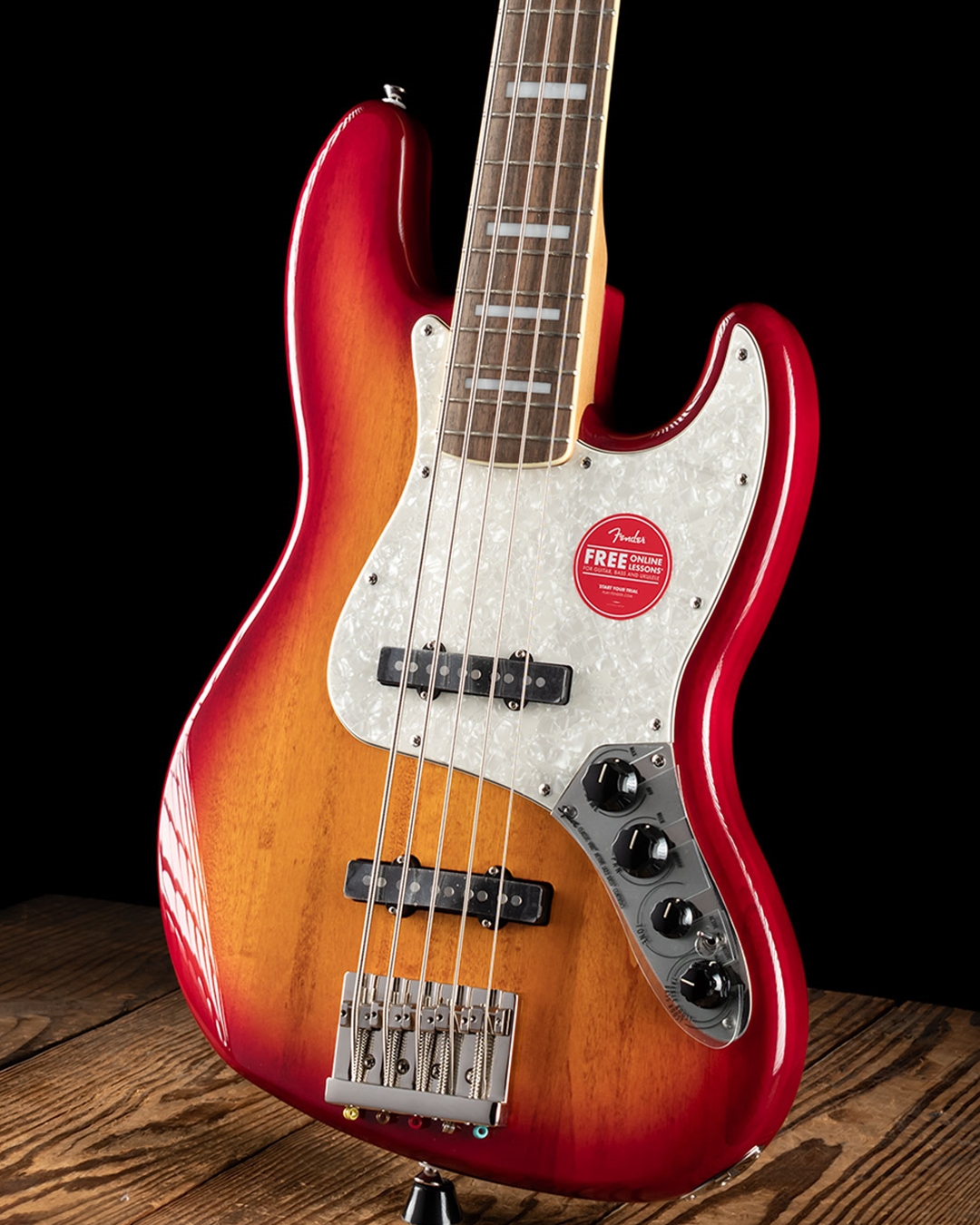 Squier Classic Vibe Active '70s Jazz Bass V - Sienna Sunburst