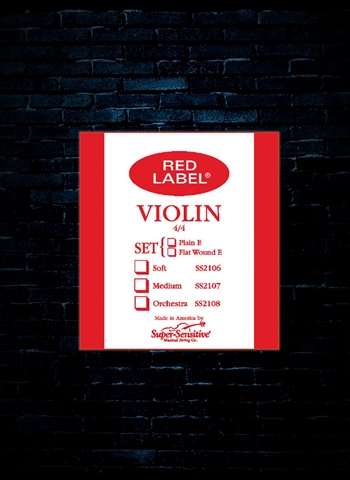 Super Sensitive SS2107 - 4/4 Violin Strings - Medium