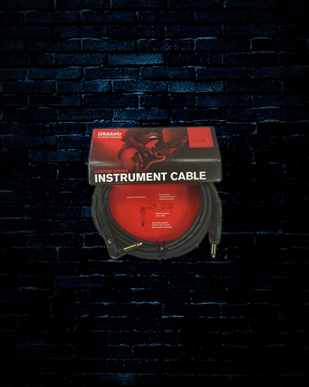 Planet Waves PW-GRA-10 - 10' Custom Series Right Angle Instrument Cable