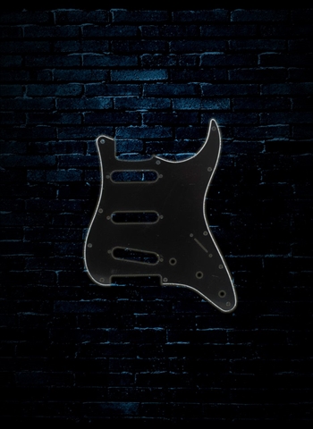 Fender Stratocaster SSS Pickguard - Black