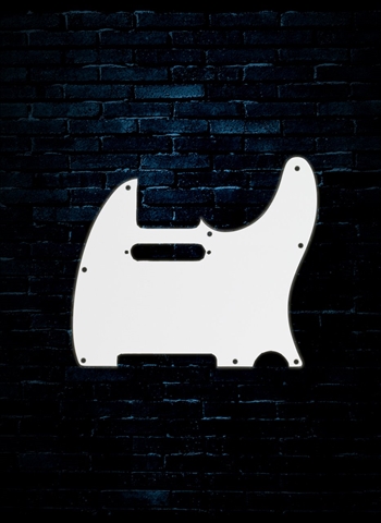 Fender 8-Hole Mount Multi-Ply Telecaster Pickguard - White
