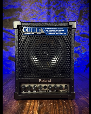 Roland CM-30 Cube Monitor - 30 Watt 1x6.5" Multi-Purpose Monitor *USED*