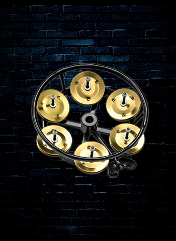 Meinl THH1B-BK Professional Series 1 Row Hi-Hat Tambourine - Brass