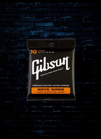 Gibson Brite Wire Electric Strings - Light (10-46)
