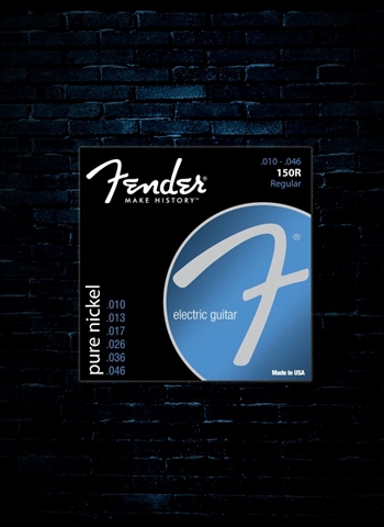 Fender Original Pure Nickel 150 Guitar Strings - Regular (10-46)