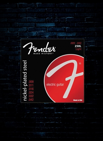 Fender Super 250's Nickel-Plated Steel Strings - Light (9-42)