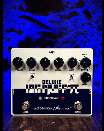 Electro-Harmonix Sovtek Deluxe Big Muff Pi Distortion Pedal *USED*