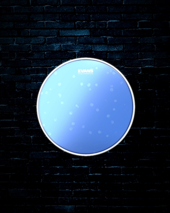 Evans B14HB - 14" Coated Hydraulic Snare Drumhead - Blue