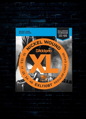 D'Addario EXL110BT XL Nickel Wound Strings - Balanced Tension Light (10-46)