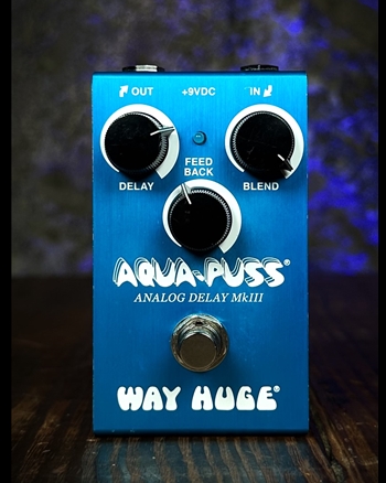 Way Huge WM71 Aqua-Puss MkII Analog Delay Pedal *USED*
