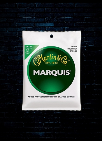 Martin M2000 Marquis 92/8 Phosphor Bronze Strings - Extra Light (10-47)